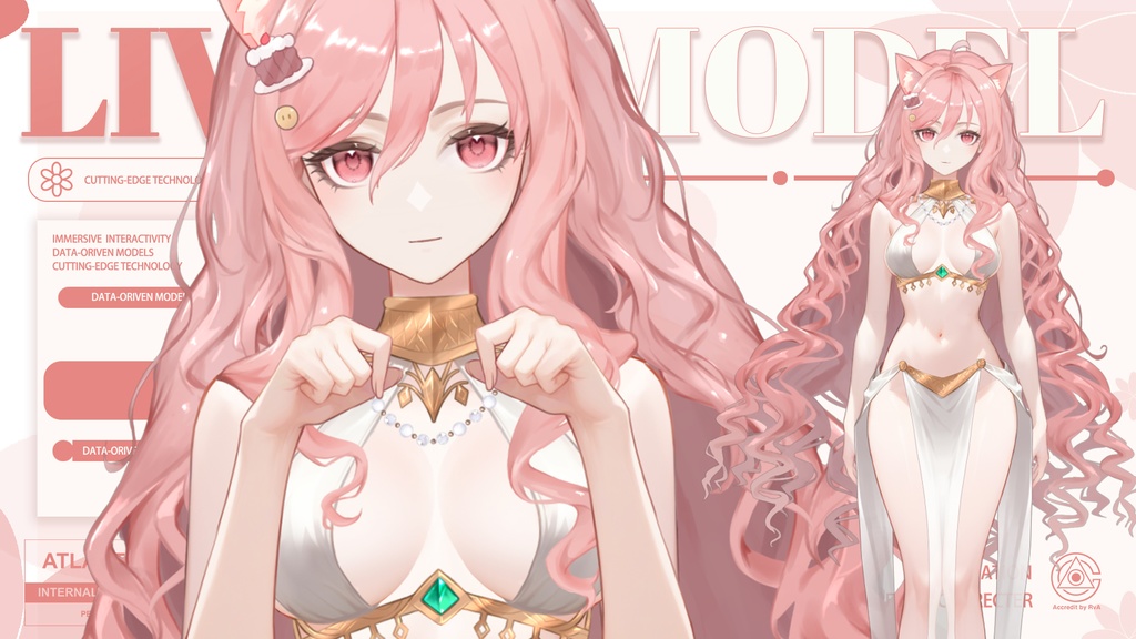 Live2d model: SSR Happy3