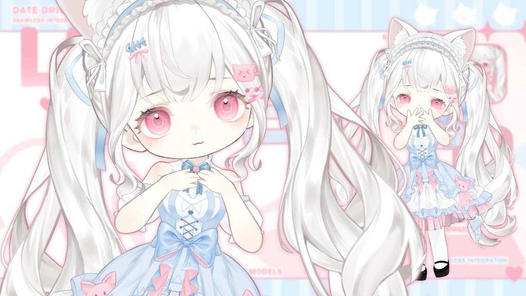 live 2 dモデル：candy Laooy(70%off)