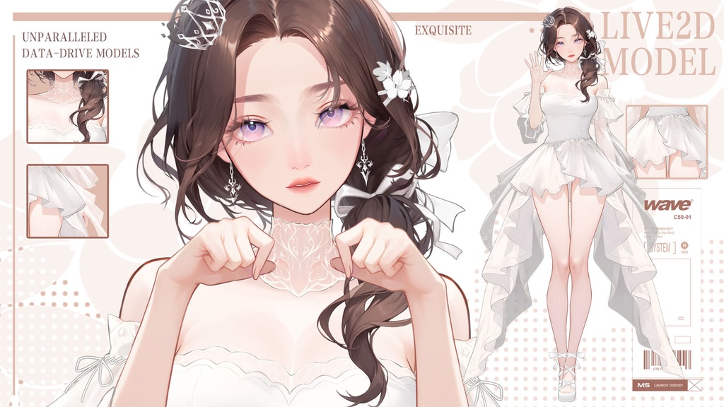 Live 2 d量販モデル:Caelis X7