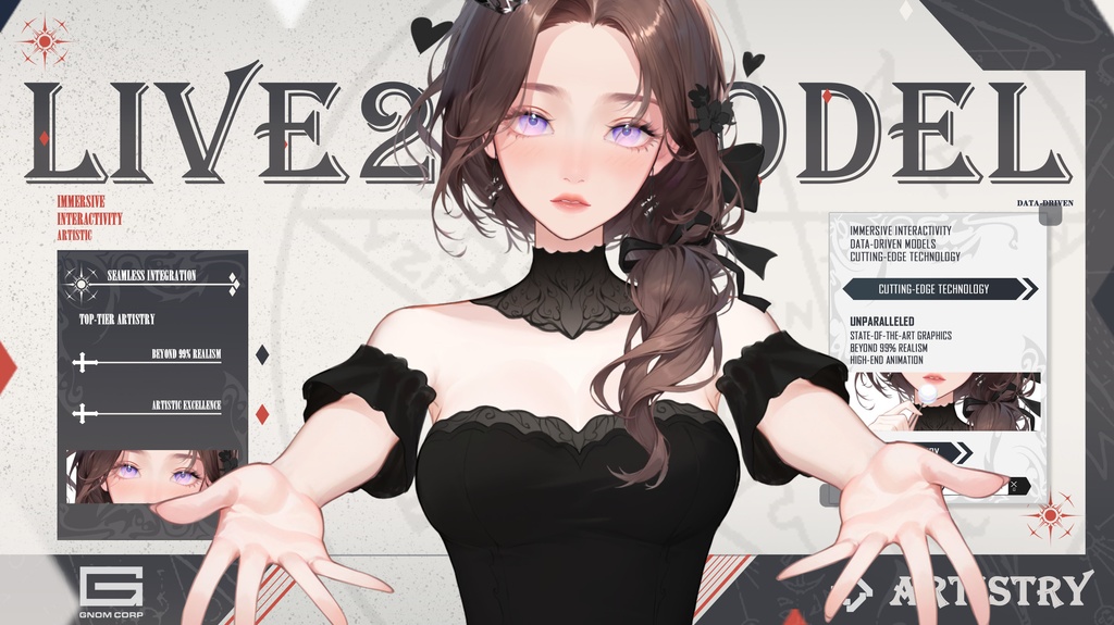 Live 2 d量販モデル:Caelis X7(duck)