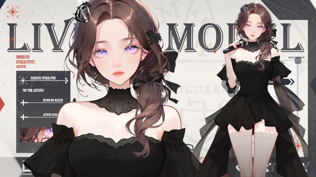 Live 2 d量販モデル:Caelis X7(duck)