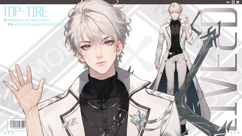 Live2d:Odyssey X7:未来の騎士、あなたを温めるバーチャルアドベンチャーの旅