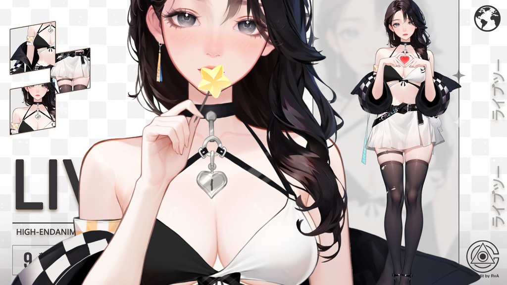 Live 2 d量販モデル:Caelis X9