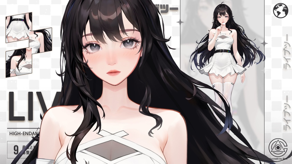 Live 2 d量販モデル:Caelis X10