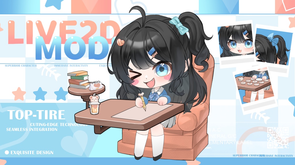 Live 2 Dアバター-NekoByte