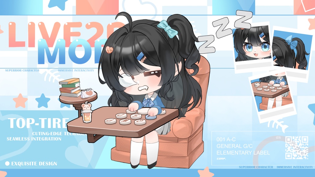 Live 2 Dアバター-NekoByte