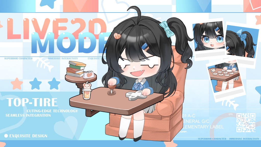 Live 2 Dアバター-NekoByte