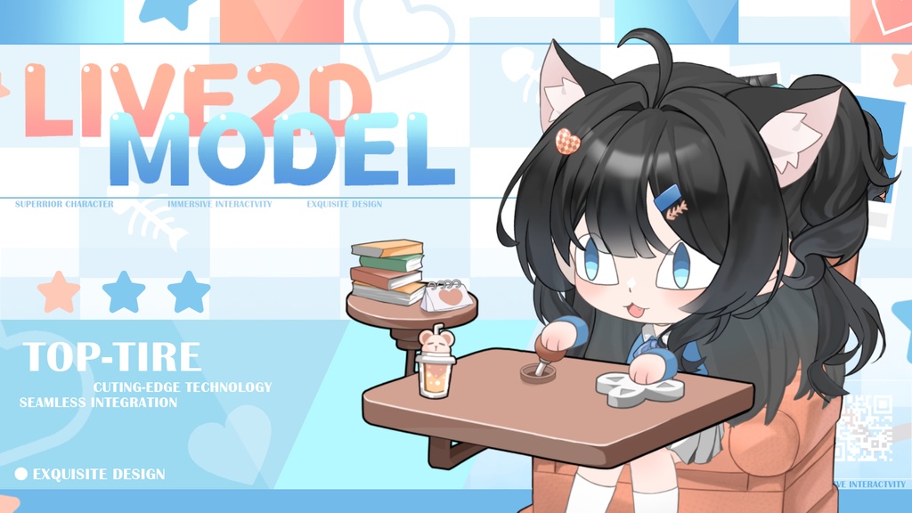 Live 2 Dアバター-NekoByte