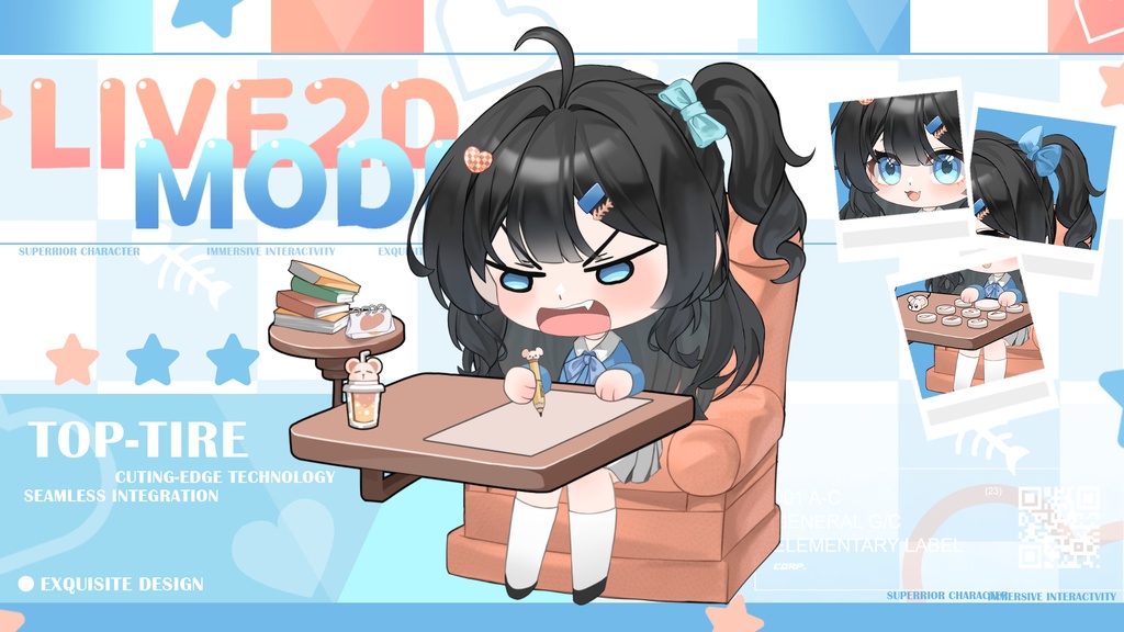 Live 2 Dアバター-NekoByte