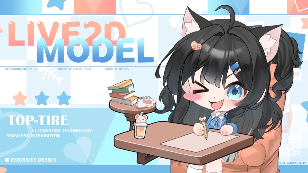 Live 2 Dアバター-NekoByte