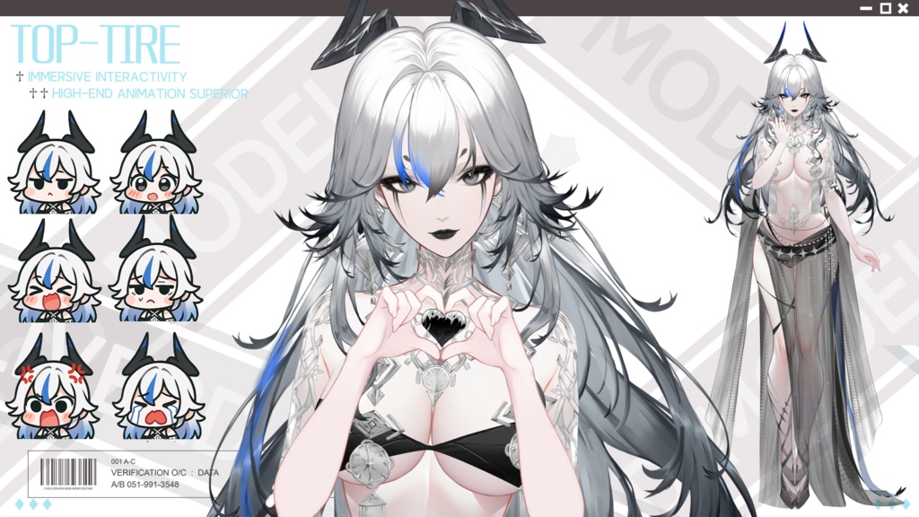 Live2d model: witchX15