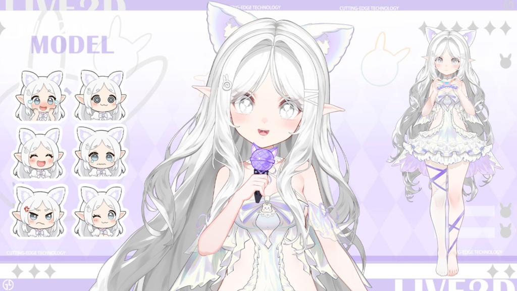 ライブ2D量販モデル: Apple3