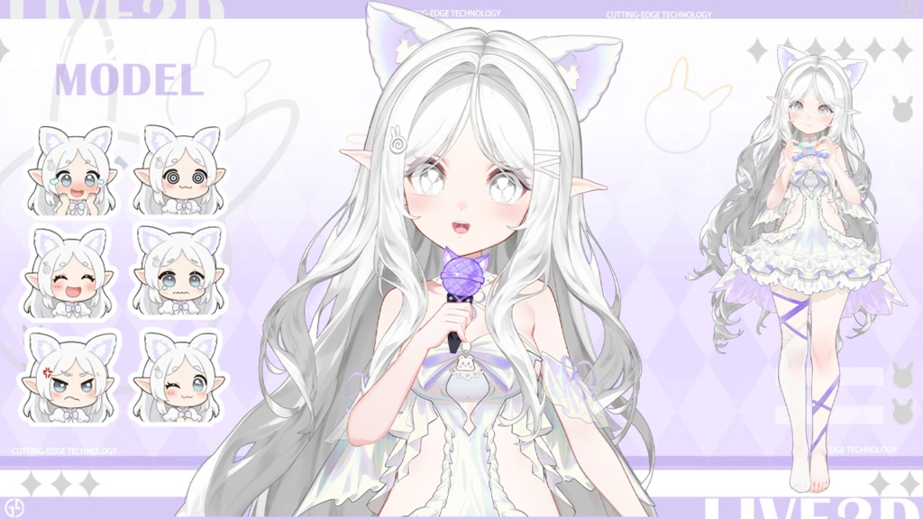 ライブ2D量販モデル: Apple3