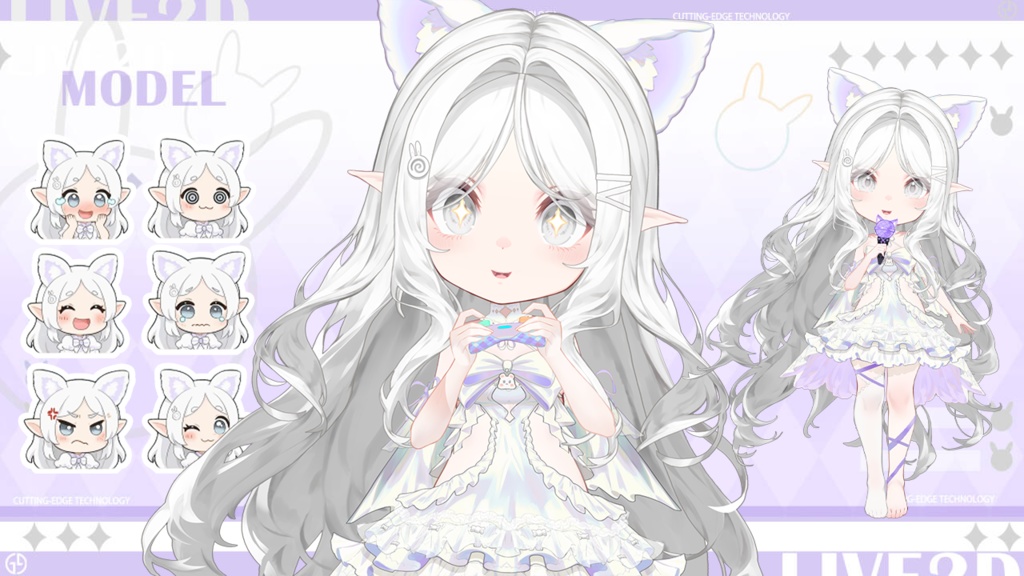 ライブ2D量販モデル: Apple3