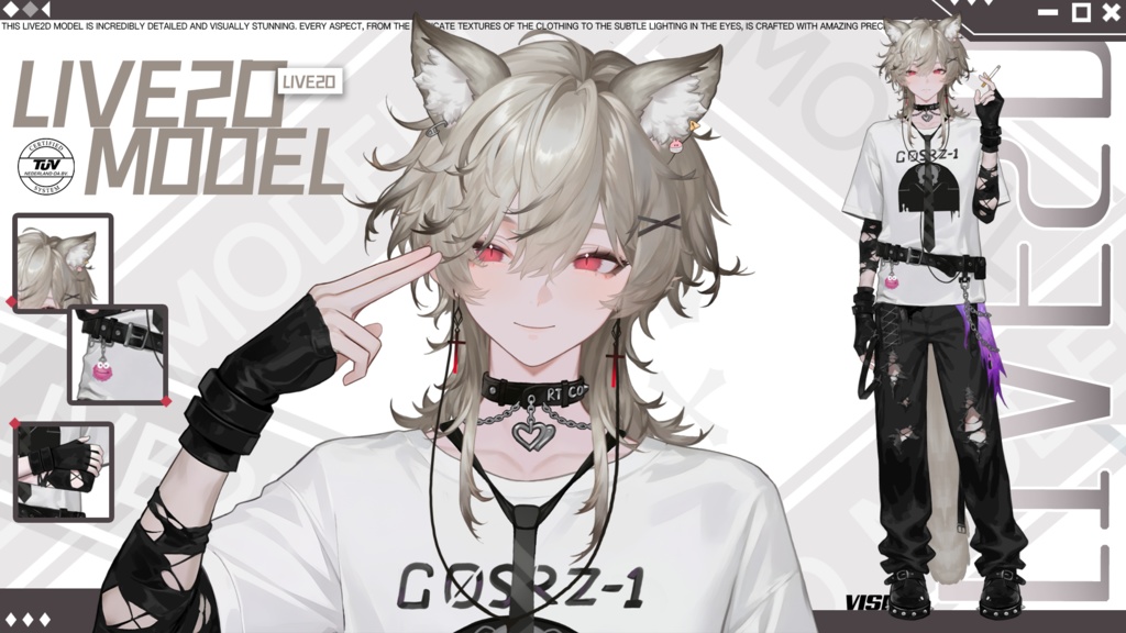 ライブ2D大量販売モデル:Nex Eli