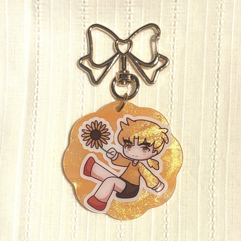 はじめマーブルアクキー