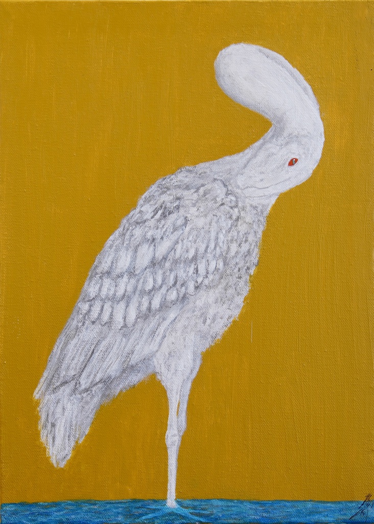 [原画]　蛇広鸛