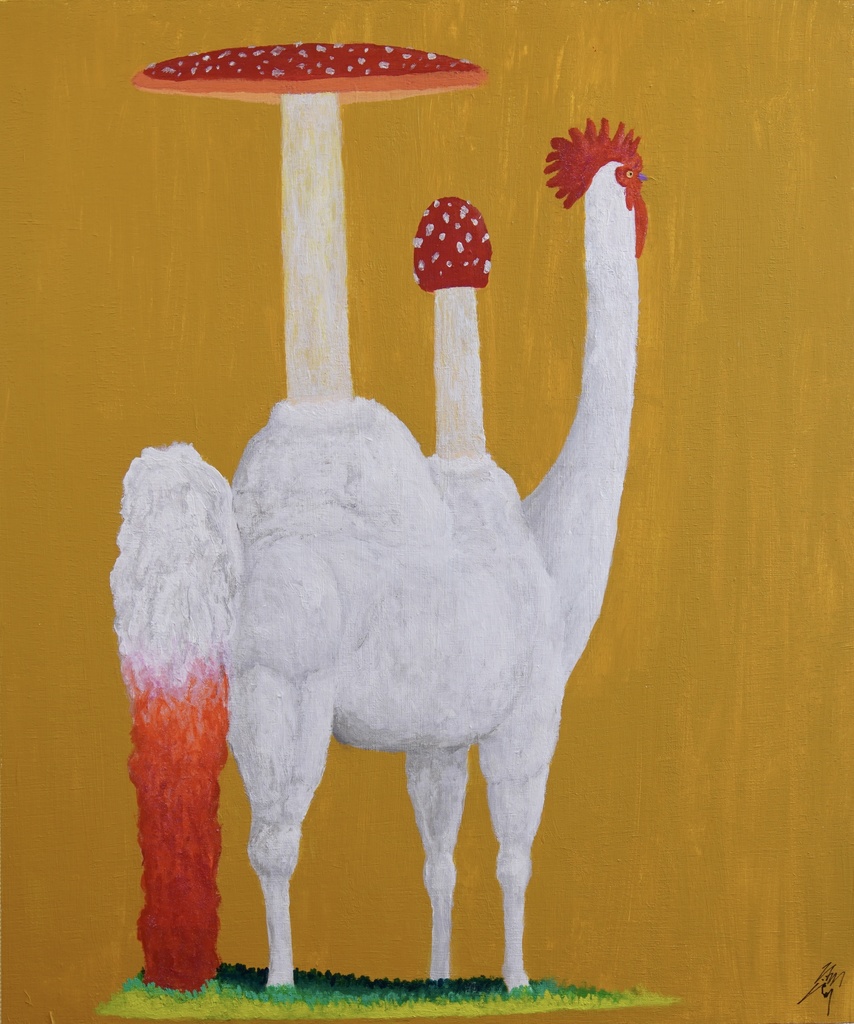 [原画]　鶏駝（ケイダ）