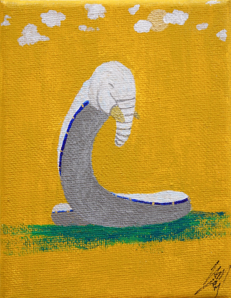 【ミニ原画】穏（おん）