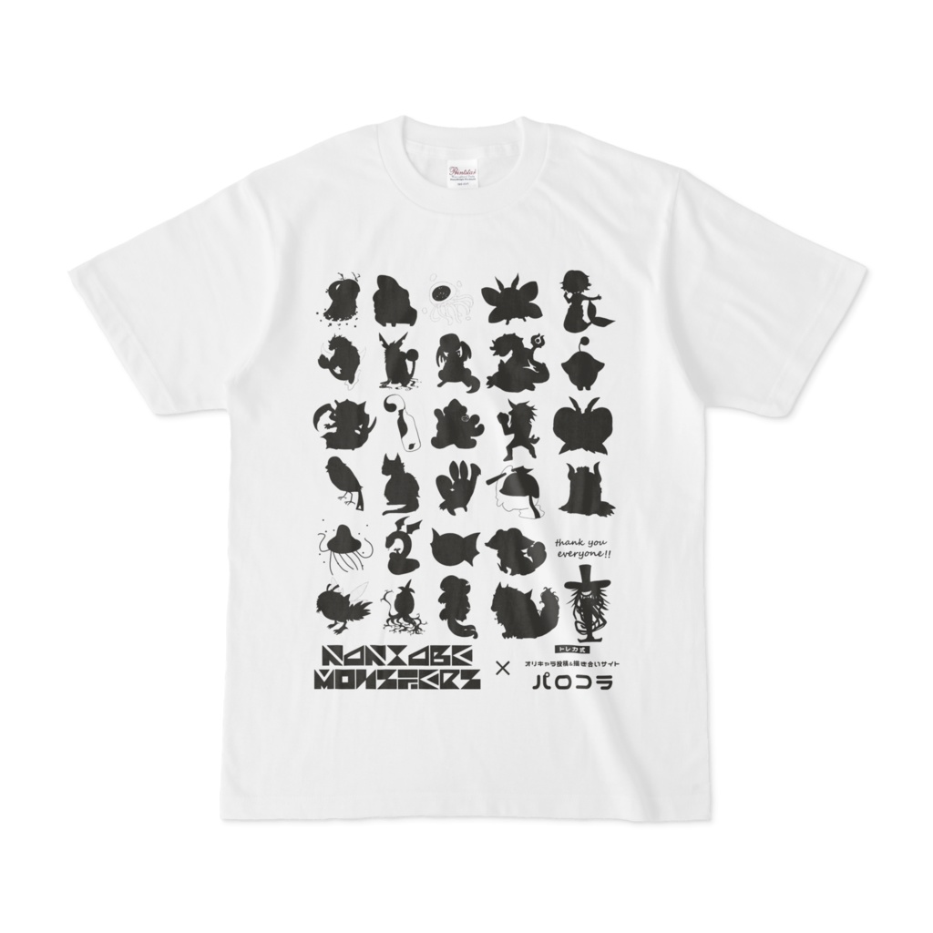 【パロコラ公式】白Tシャツ【暦-REKi-様 ver.】