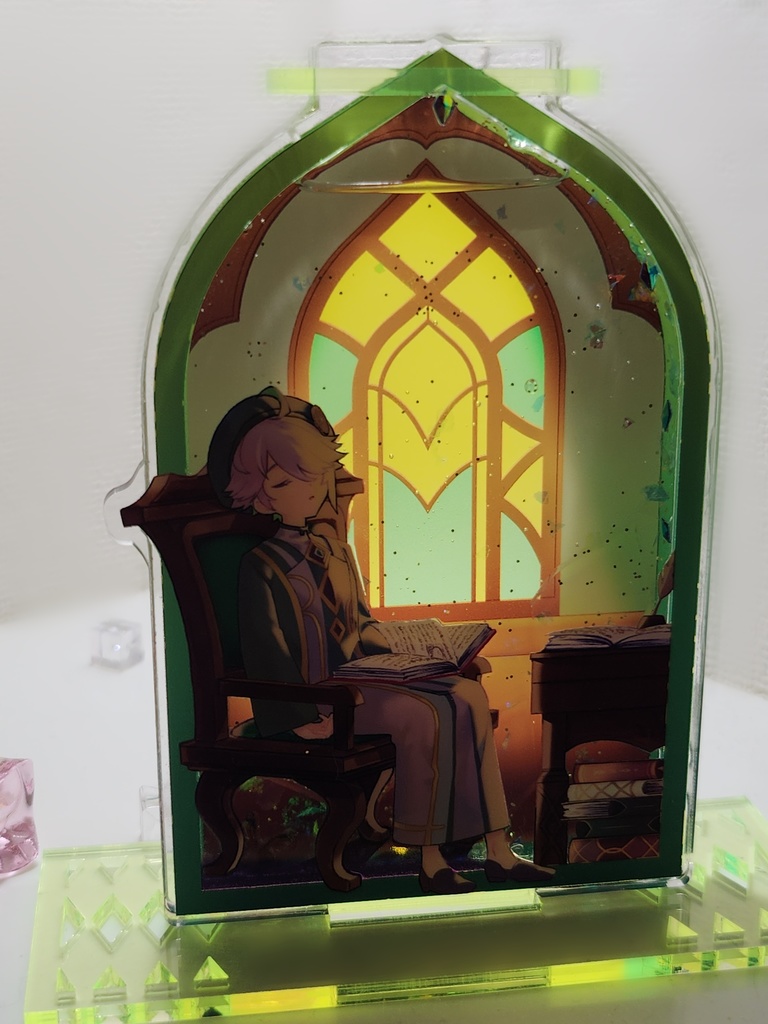 【予約販売2/12まで】【同人】おやすみアクリルオブジェ