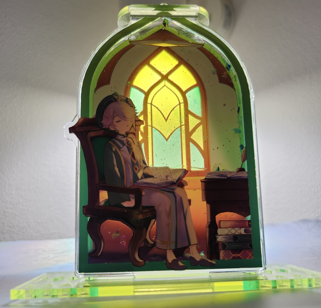 【予約販売2/12まで】【同人】おやすみアクリルオブジェ