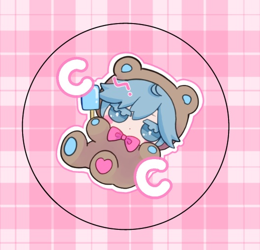 くまちゃん缶バッジ