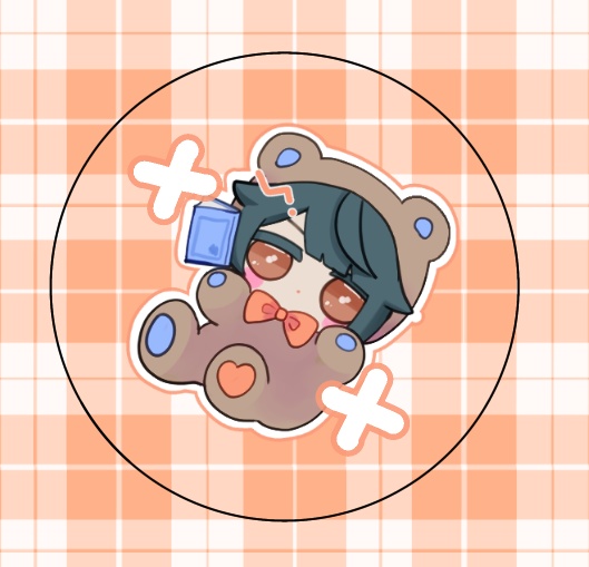 くまちゃん缶バッジ