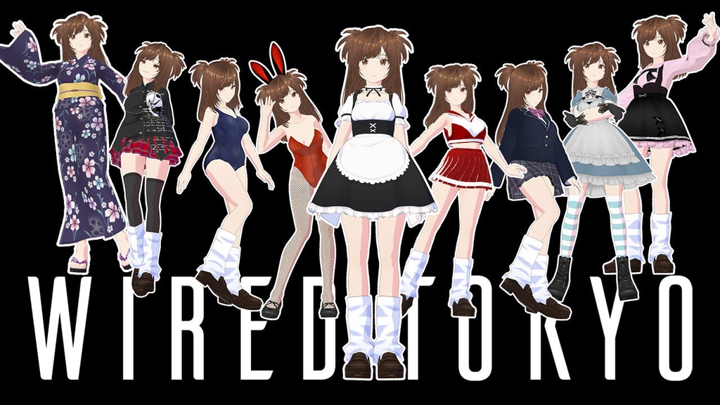 WIRED TOKYO 夏空花火 アクリルスタンド