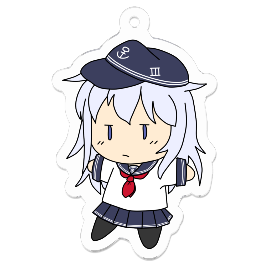 ぬいぐるみ風響アクリルキーホルダー
