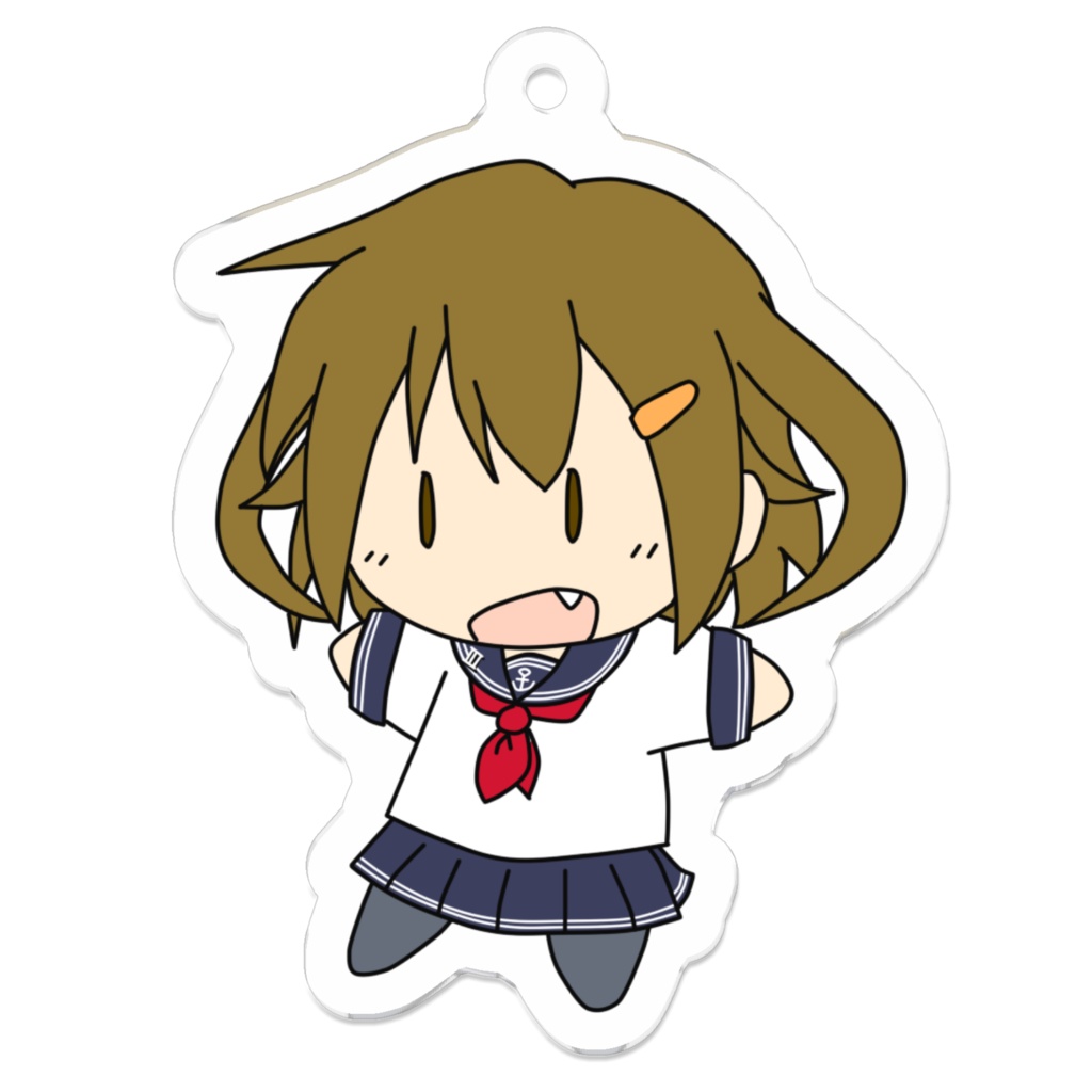 ぬいぐるみ風雷アクリルキーホルダー