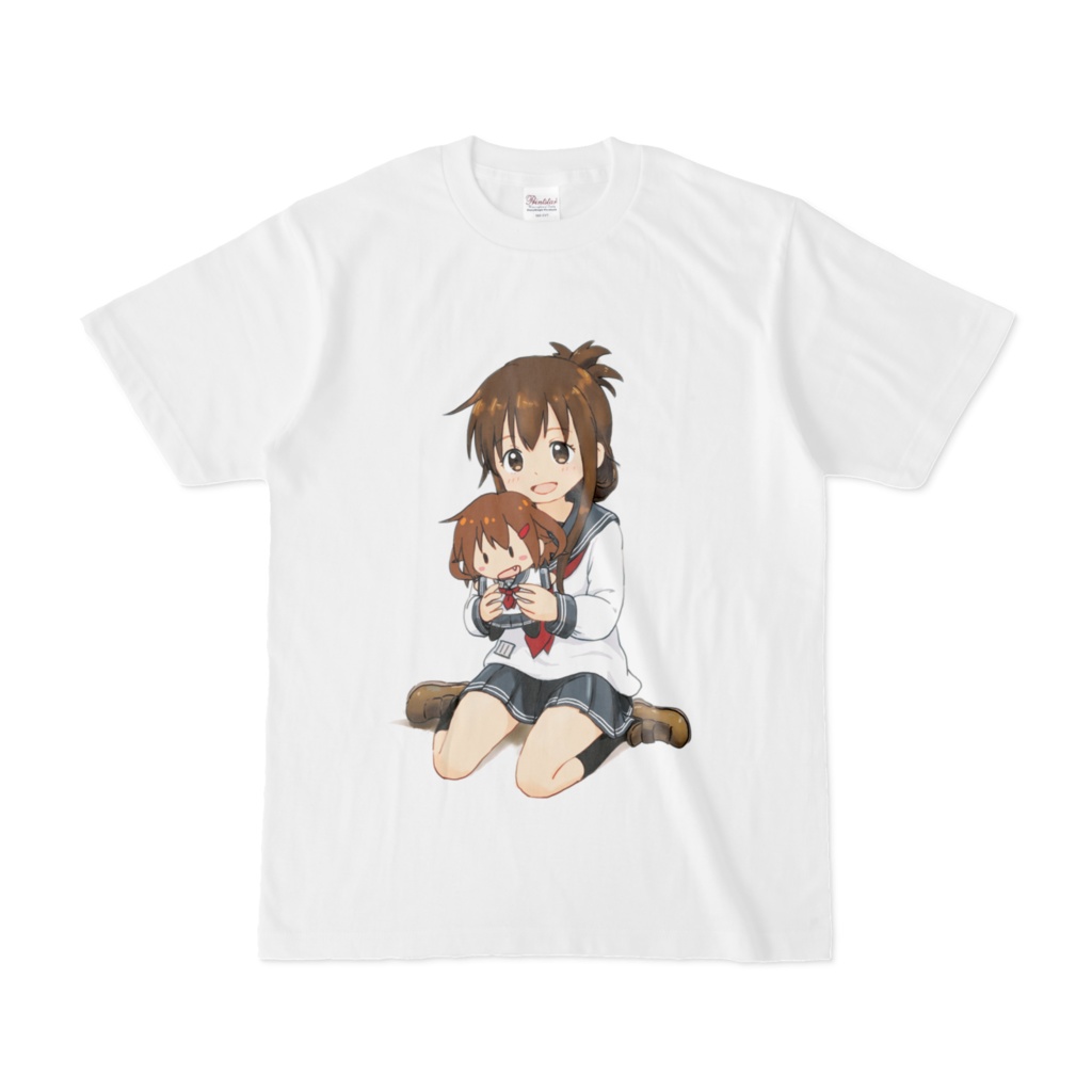 艦これ13周年記念電ちゃんTシャツ