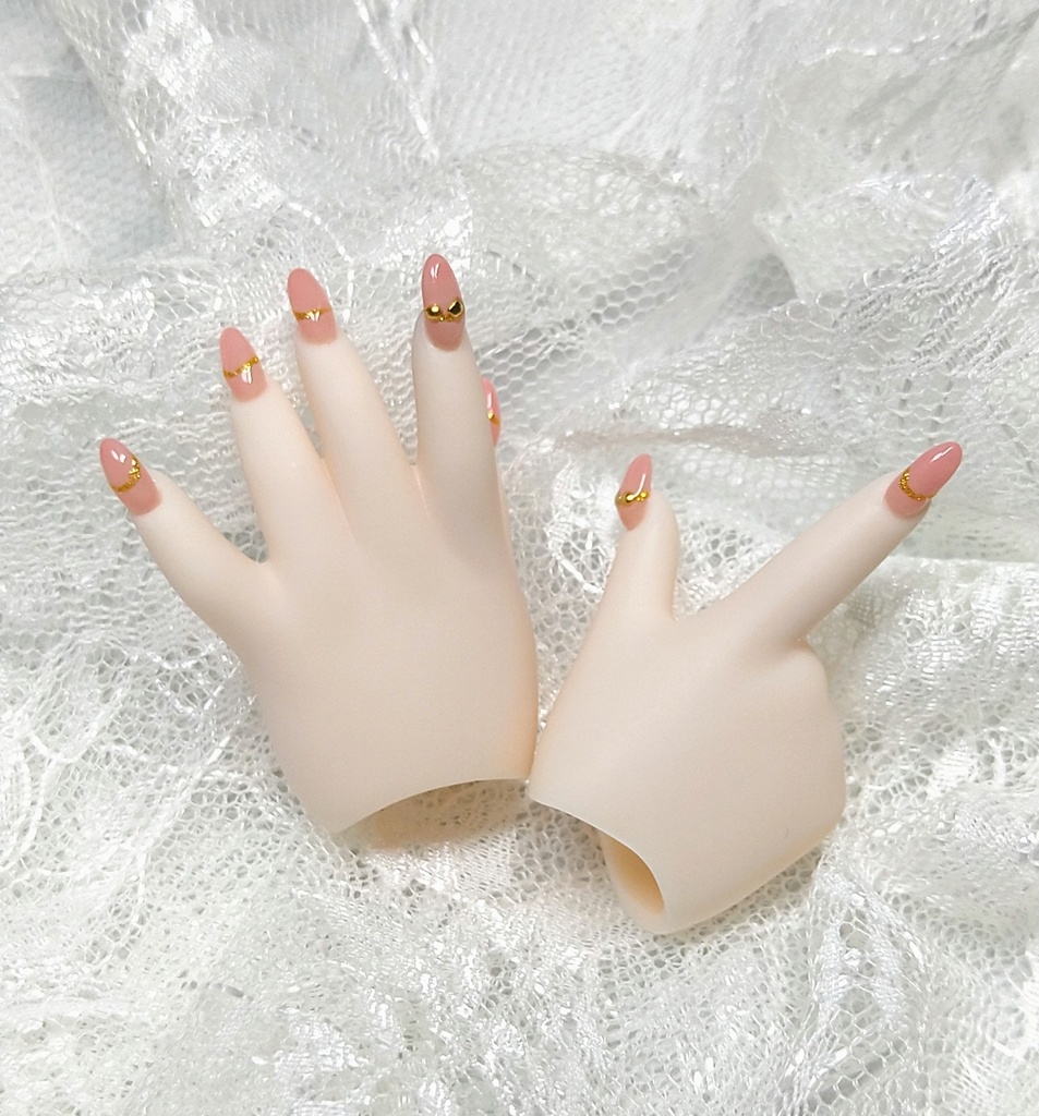 ＭＤＤ クラシカルネイル　セミホワイト肌