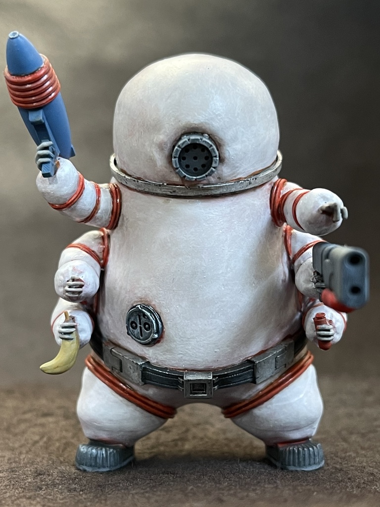 スペースクマムー 未塗装3Dプリンター出力品