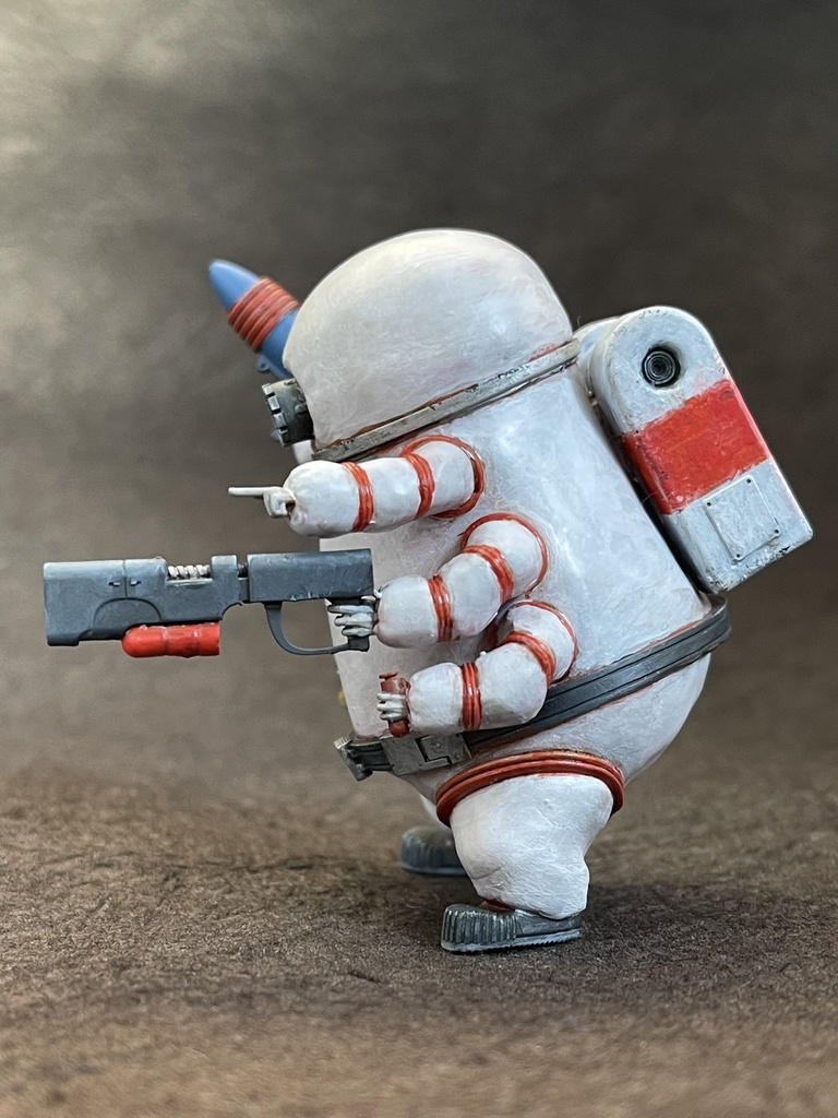 スペースクマムー 未塗装3Dプリンター出力品