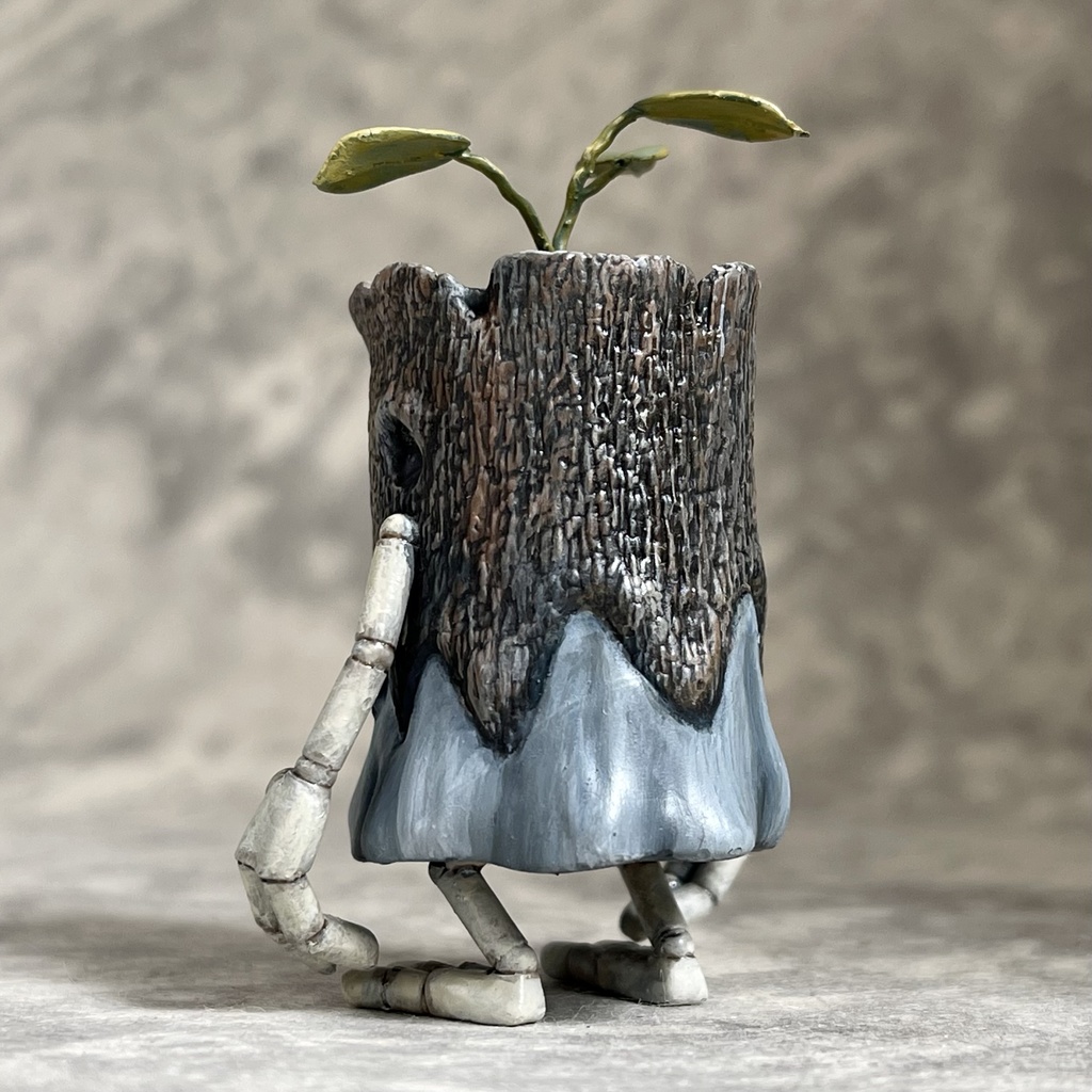 トレント幼体 未塗装3Dプリンター出力品