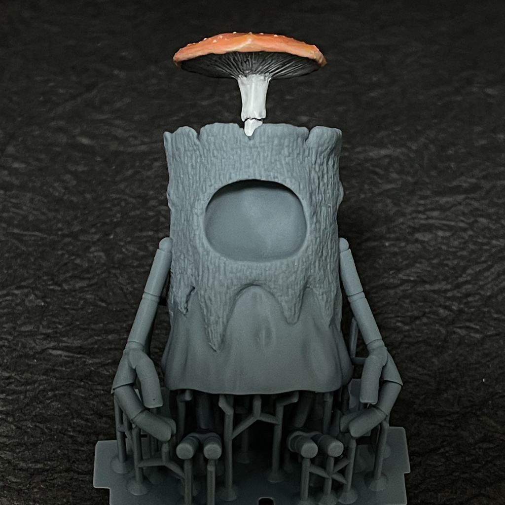 トレント幼体 未塗装3Dプリンター出力品