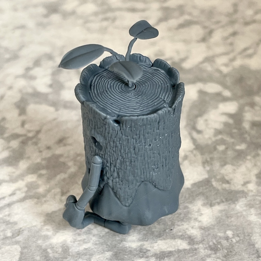 トレント幼体 未塗装3Dプリンター出力品