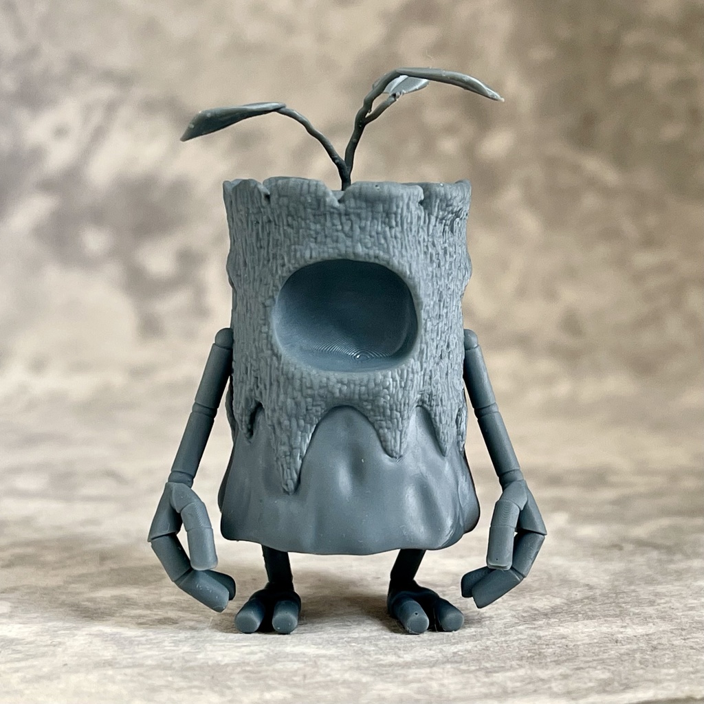 トレント幼体 未塗装3Dプリンター出力品