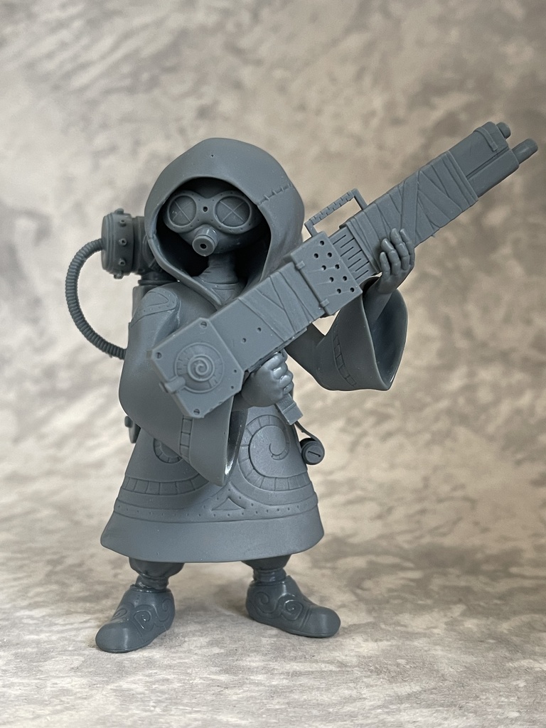 ジョーモンハンター 未塗装未組立3Dプリンター出力品