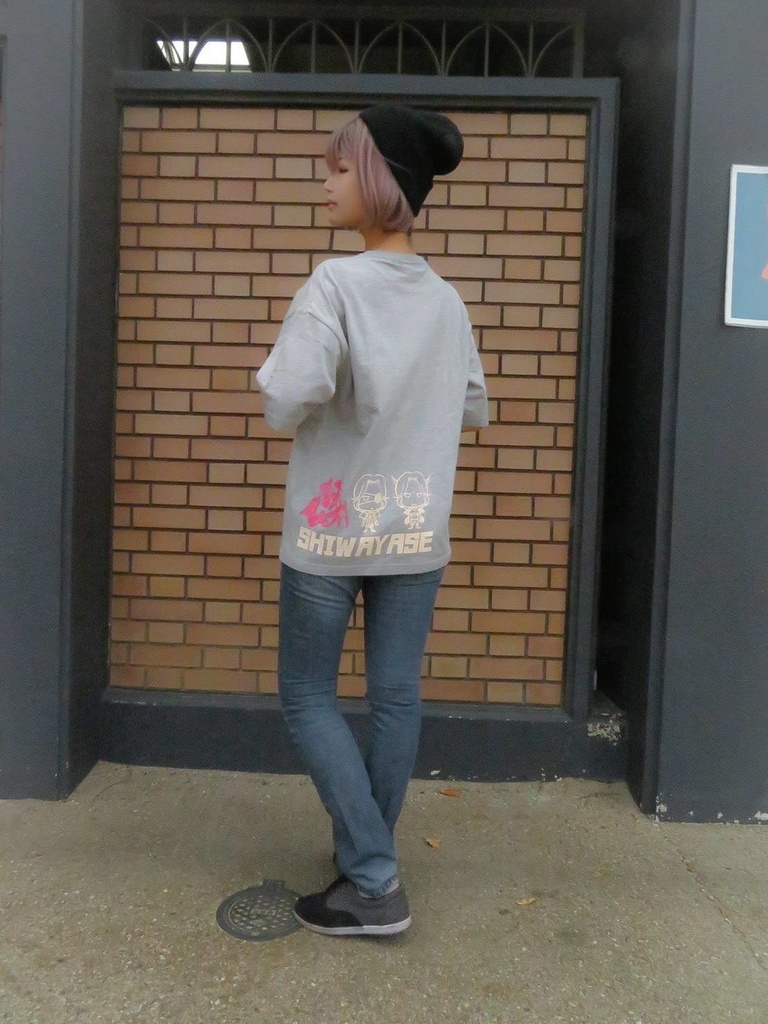 <受注生産12月末〆切>ビッグシルエットTシャツ(勁)