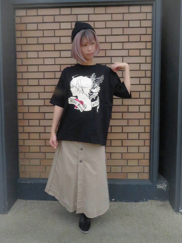 <受注生産12月末〆切>ビッグシルエットTシャツ(勁)