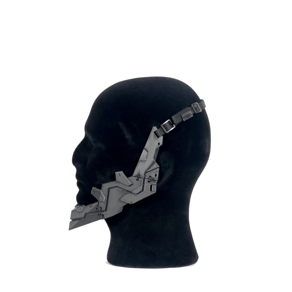 【3 Dプリント用データ販売】ツーウェイテックマスク Mk.Ⅰ