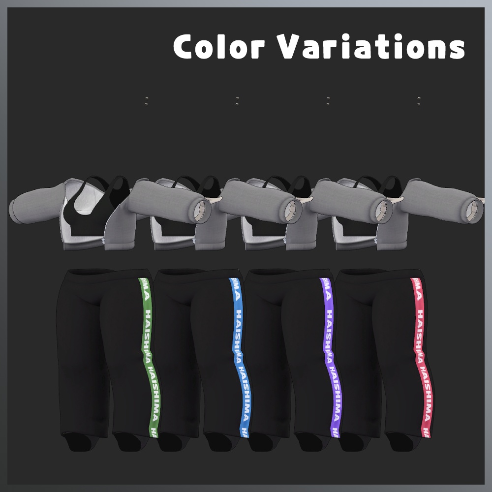 【灰島専用衣装】トレーニングウエア / SportsWear