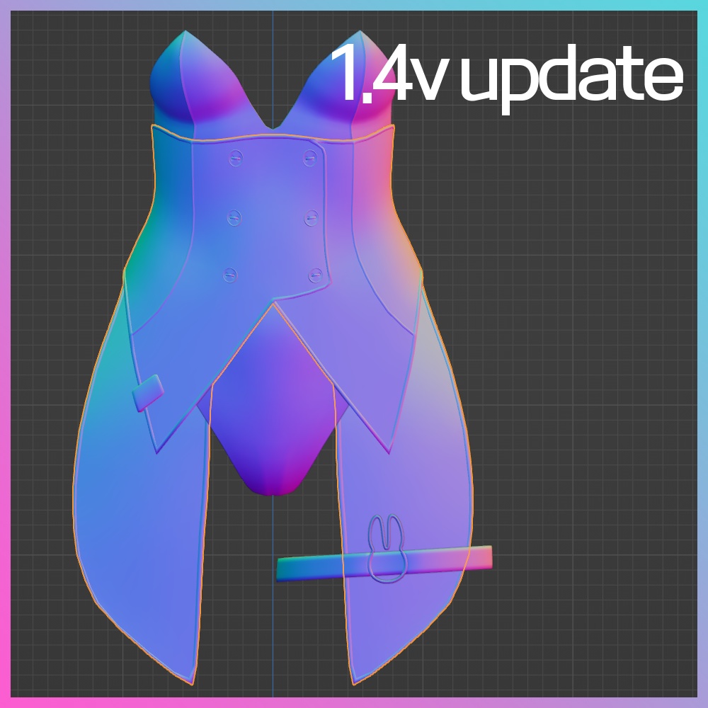 【酒井シホ -Sakai Shiho- 専用衣装】シホちゃんバニー服 / ShihoBunny