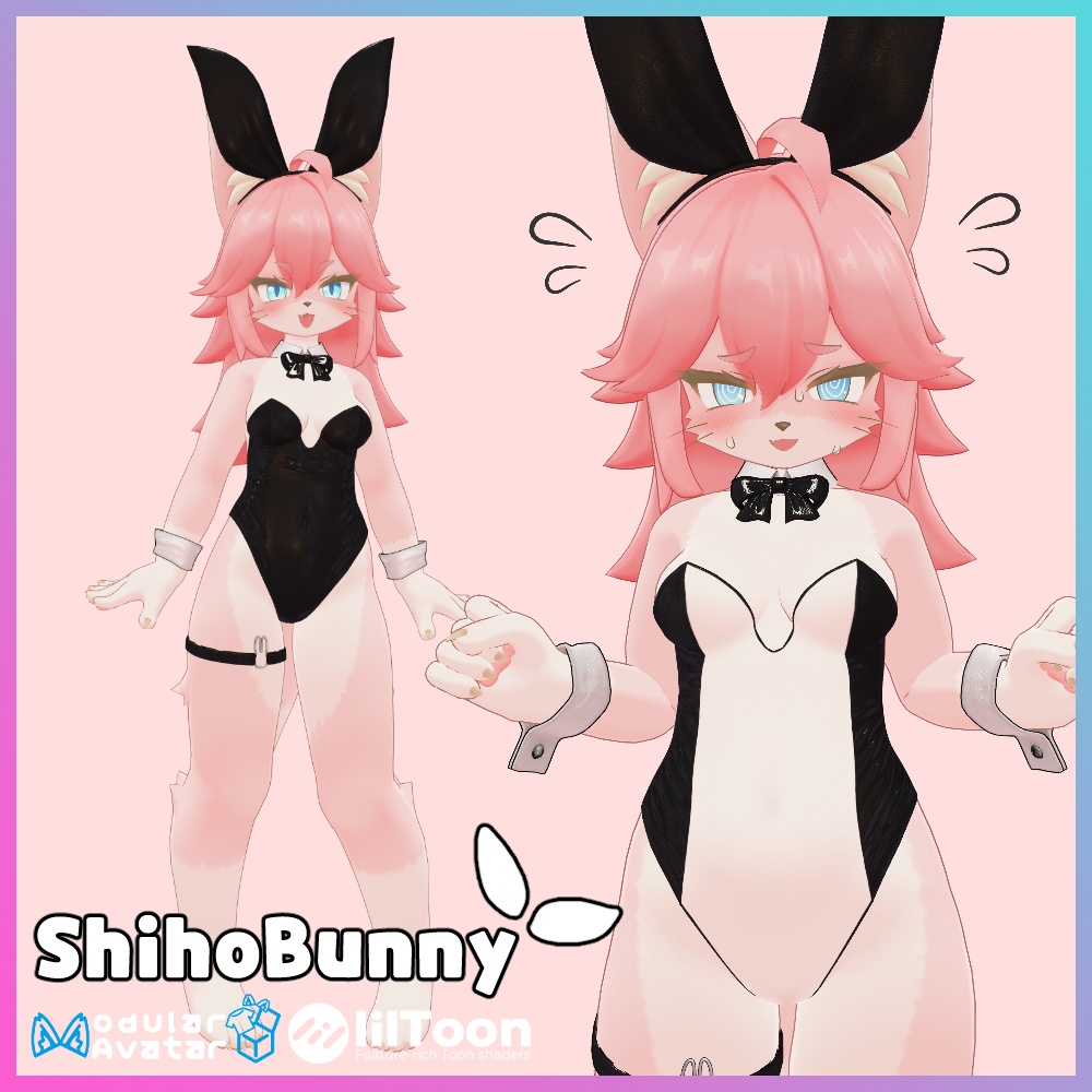 【酒井シホ -Sakai Shiho- 専用衣装】シホちゃんバニー服 / ShihoBunny