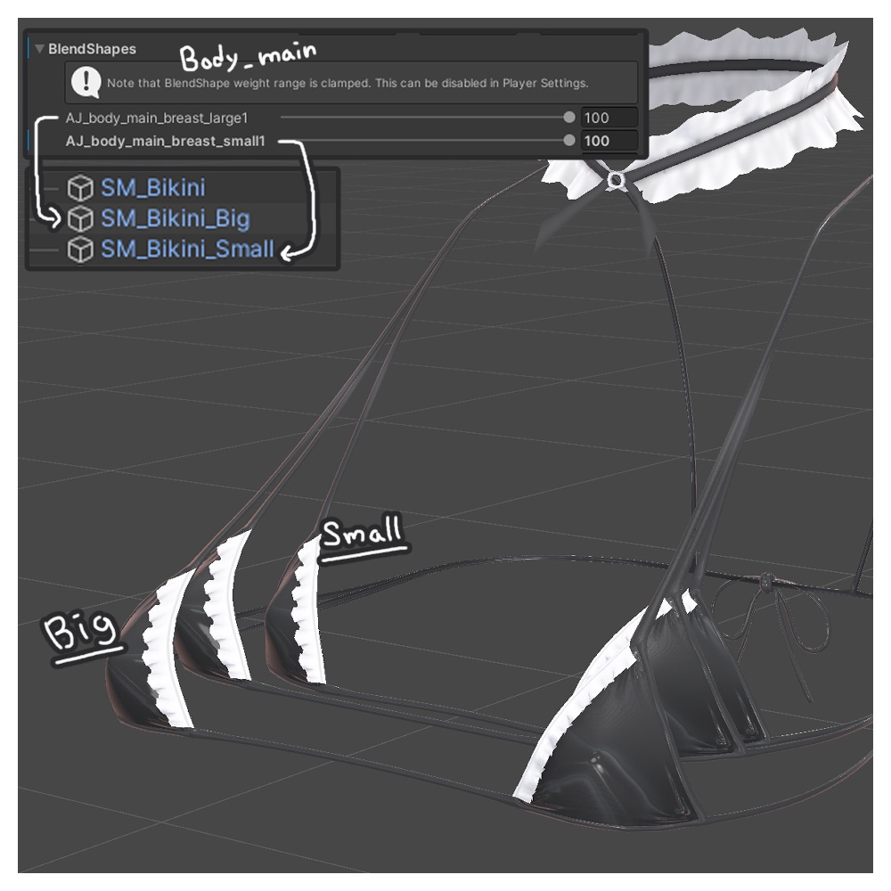 【酒井シホ -Sakai Shiho- 専用衣装】SummerMaid