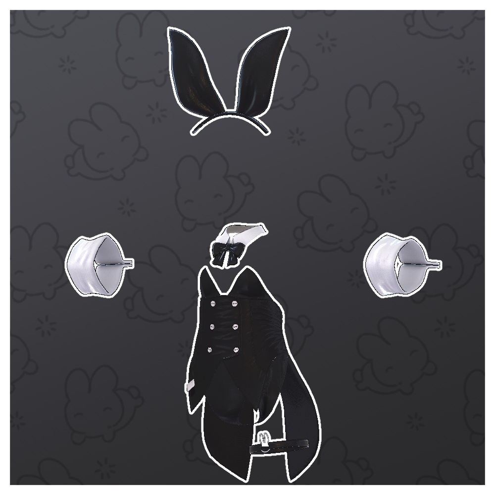 【Yue -ユエ-専用衣装】Yue+Bunny