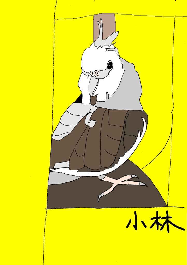 ＃小林さん　インコ