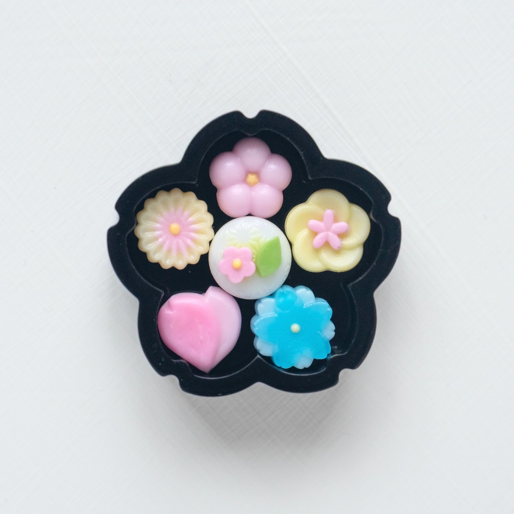 ドール用 練り切り和菓子 六種セット